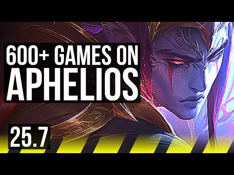 APHELIOS & Nautilus vs VAYNE & Neeko (ADC) | 600+ games, Godlike | KR Challenger | 25.7