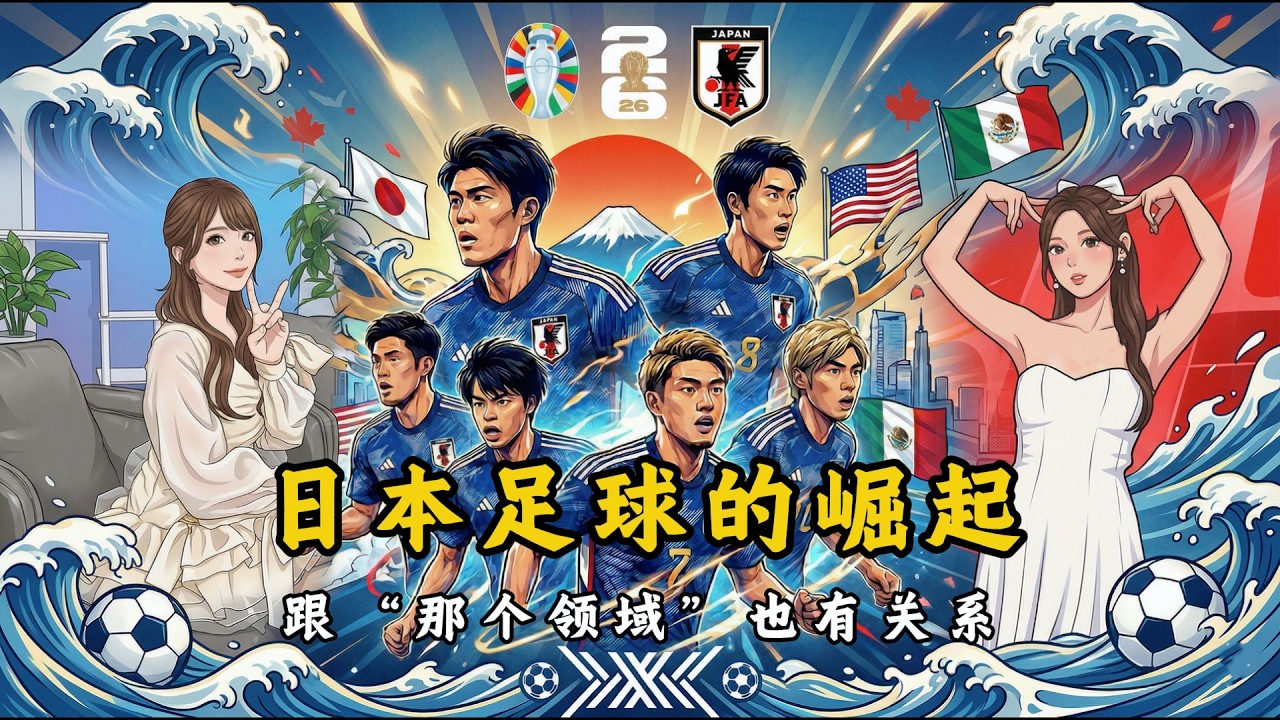 日本足球强大的居然与成人产业有关联？#japan #fifa