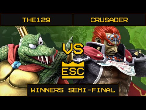 ESC 29 Smash Ultimate Winners Semi-Final - The129 (King K. Rool) Vs. Crusader (Ganondorf)