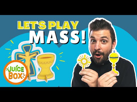 Let's play Mass with Fr. Tim and this Pop OUT Mass Kit!