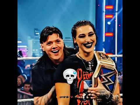 Rhea Ripley protect to Dominik Mysterio From Cody🥵 #wwe #rhearipley #dominkmysterio #shorts #raw