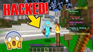 BOSS STEVE HACKED ME IN MINECRAFT MID VIDEO!!