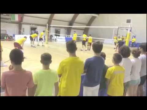 Allenamento Roma Volley all'Honey Sport City