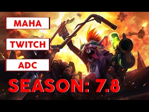 MVP Maha Play Twitch ADC Challenger Korean Pro Replay