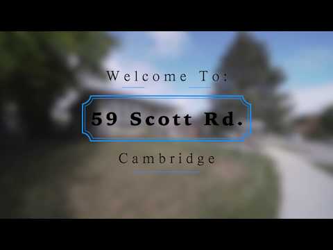 NEW LISTING - 59 SCOTT ROAD, CAMBRIDGE