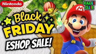 BLACK FRIDAY SALE 2025 IS HERE! AWESOME New Nintendo Switch ESHOP Deals!