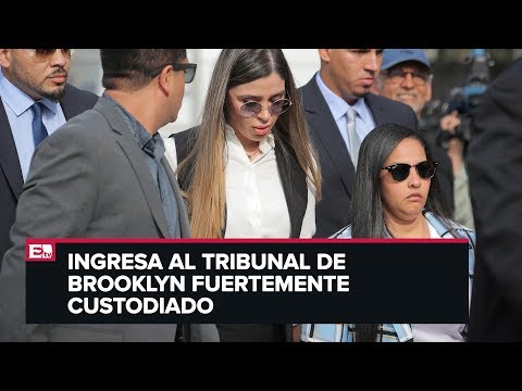 Emma Coronel Llega A Corte De Ny Para Sentencia De “el Chapo”