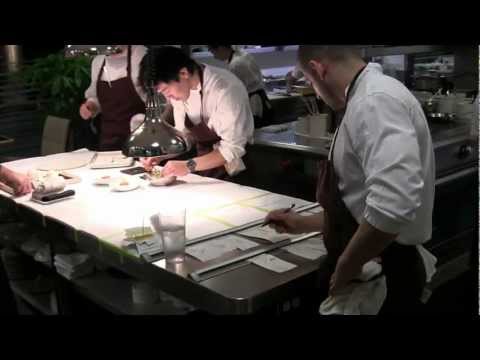 Service at Corey Lee's 2 Michelin Benu