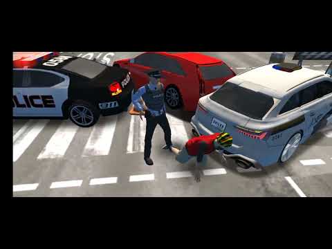Police sim game CITY BMW BEACH UBER DRIVER GAME - Car Games 3D Android iOS