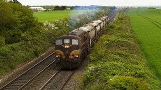 preview picture of video '152 working a Platin-Northwall cement train near Gormonston 09-May-2007.'