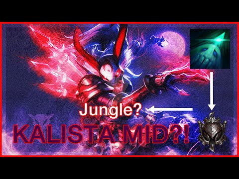 ACTUALLY MORE FUN THAN I IMAGINED KALISTA MID VS ZED - ADC IN S11 IS QUITE BAD - League of Legends
