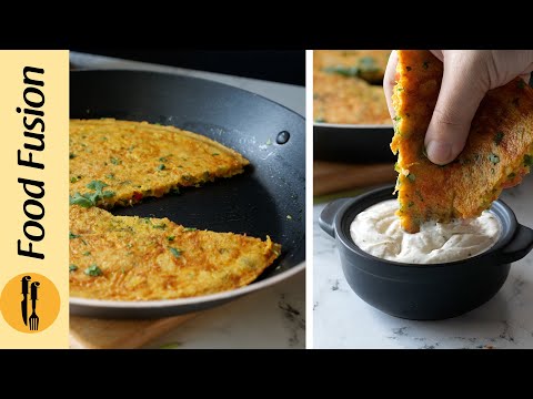 Sooji & Anday ka Chilla Recipe By Food Fusion (Ramadan Special)