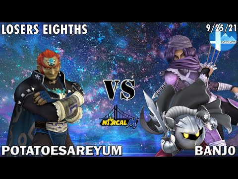 "Ascension 9/25/21" - PotatoesAreYum (Ganon) v. banj0 (MK/Sheik) - Losers Eighths