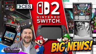 Nintendo Denies Switch 2 Leaks, MyArcade CES 2025 Reveals & Wonderland Amusements Kickstarter!