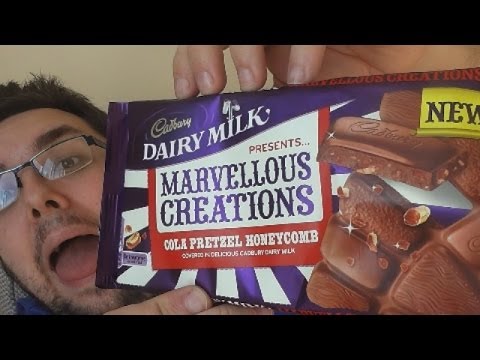 Cadbury Marvellous Creations - Cola Pretzel Honeycomb Review