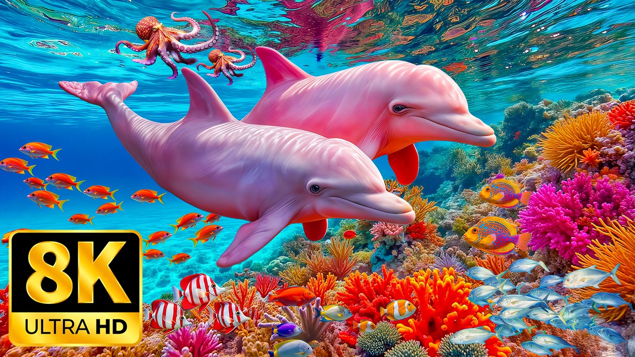 Rare Deep Sea Ocean Creatures in 8K HDR | Dolby Vision™#1