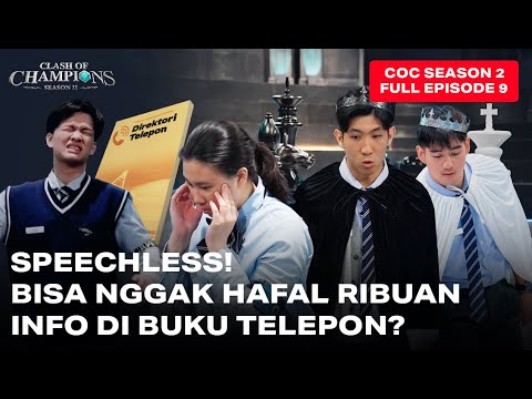 Clash of Champions (COC) Season 2 - EPS. 9 | Mind-Blowing Memory Test Leaves Them SPEECHLESS!