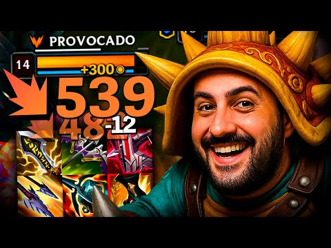 RAMMUS FULL CRITICAL IS JUST PROVOCATE AND GIVE 3 HITS LOL