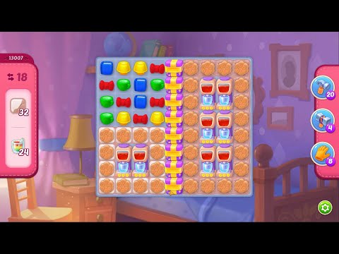 Homescapes Level 13007 No Boosters Gameplay #Bubunka