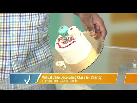 Allie Cakes Virtual Cake Decorating for Charity! | River City Live