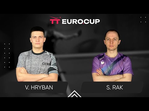 18:25 Vadym Hryban - Serhii Rak 09.08.2025 TT Euro.Cup Ukraine Star. TABLE 4