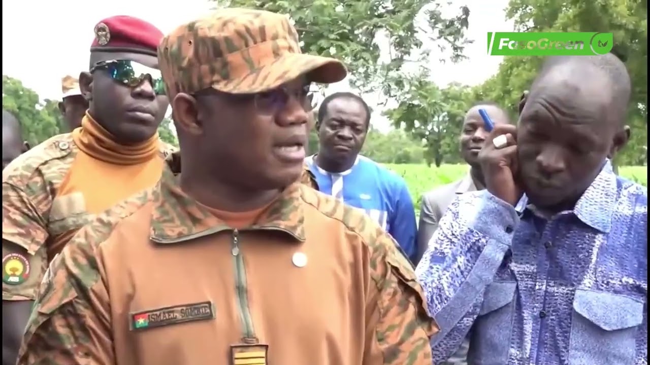 Campagne agricole 2025-2026: le ministre d'Etat Ismaël SOMBIE en tournée d'inspection