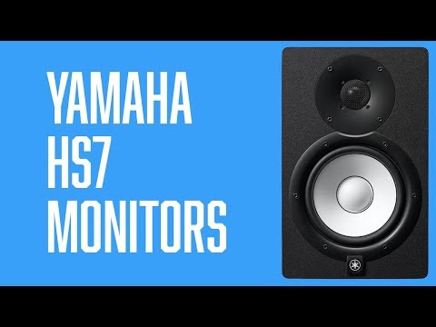 YAMAHA HS7 (Pair) (Free TRs-XLR Cables) image 12