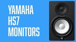 Video thumbnail for Yamaha HS7 Monitors | Quicklook by Sam Ash Music