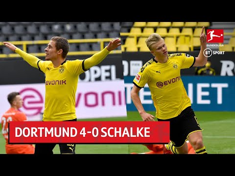 Dortmund v Schalke (4-0) | Bundesliga highlights | First game back after the break
