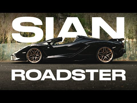 Lamborghini Sian Roadster in jungle | Only Black Sian Roadster | 1 OF 19 | F1rst Motors