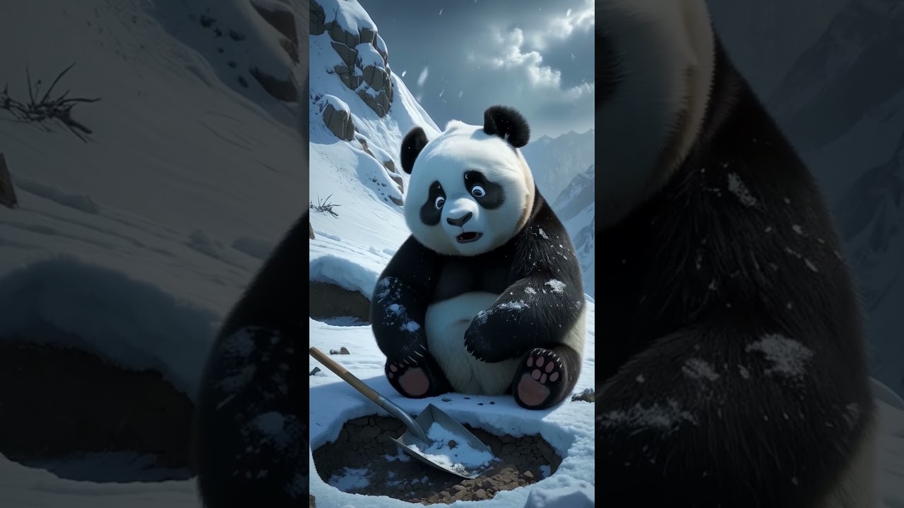 Panda Puppy 📲 3D Live (I)Phone Wallpaper👉 Tap & Save ✅