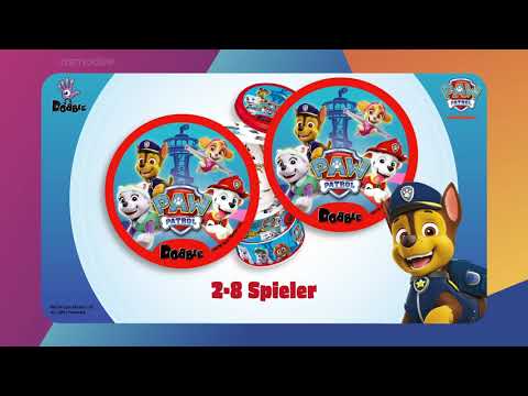 Настольная игра Dobble Paw Patrol (Доббль Щенячий патруль или spot it) + УКРАЇНСЬКОЮ правила - фото 1 - id-p2019856761