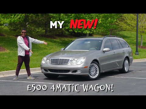 I Bought a BALLER V8 AWD Luxury Wagon! 2004 Mercedes-Benz E500 4Matic!