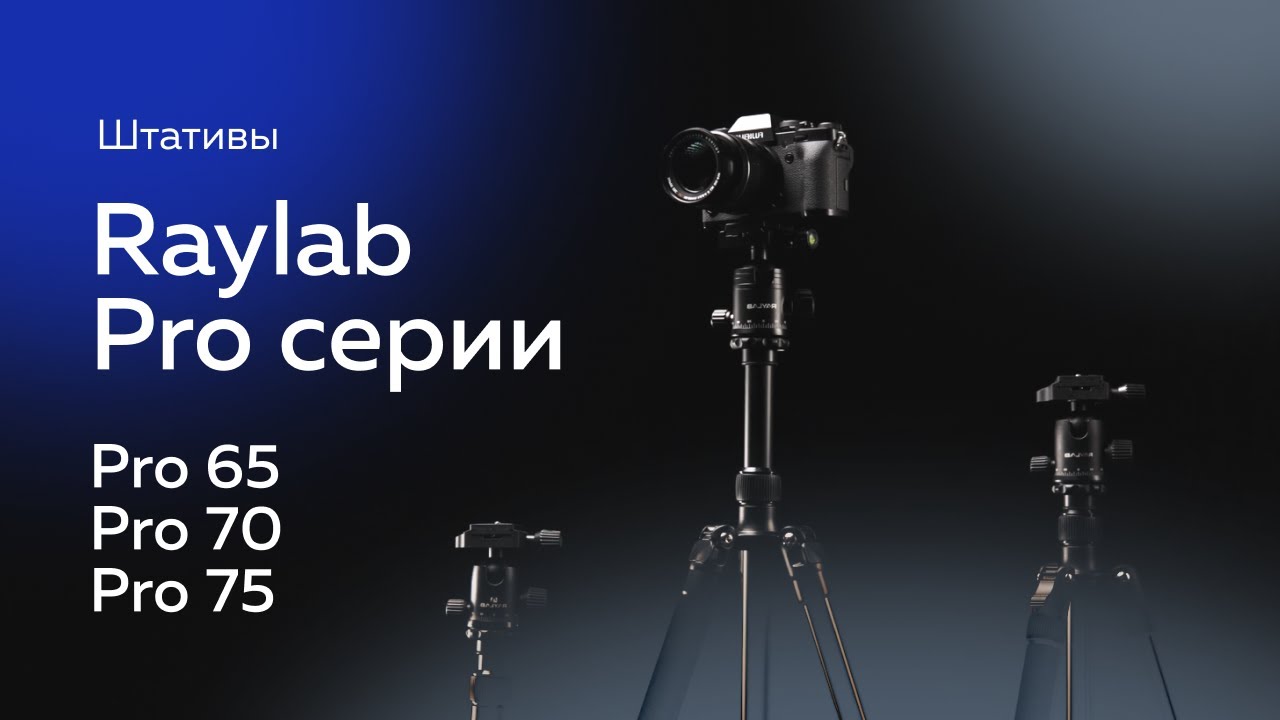 Штатив Raylab Pro 70 алюминиевый сплав (с головой)