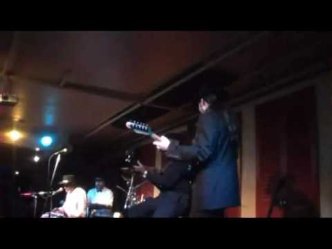 Cody Jackson with Sonny Rhodes at Biscuits & Blues