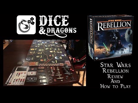 Dice and Dragons - Star Wars Rebellion Review and How to Play