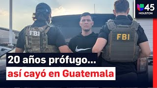 Extraditan de Guatemala a Texas a un hombre buscado por indecencia con un menor de edad