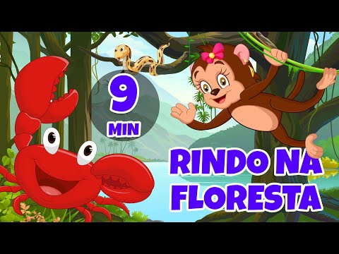Rindo na Floresta - Giramille 9 min | Desenho Animado Musical