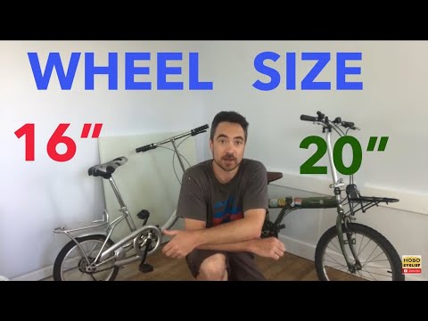 Folding bike - 16" vs 20" wheel size Folding bicycle comparison, second hand guide