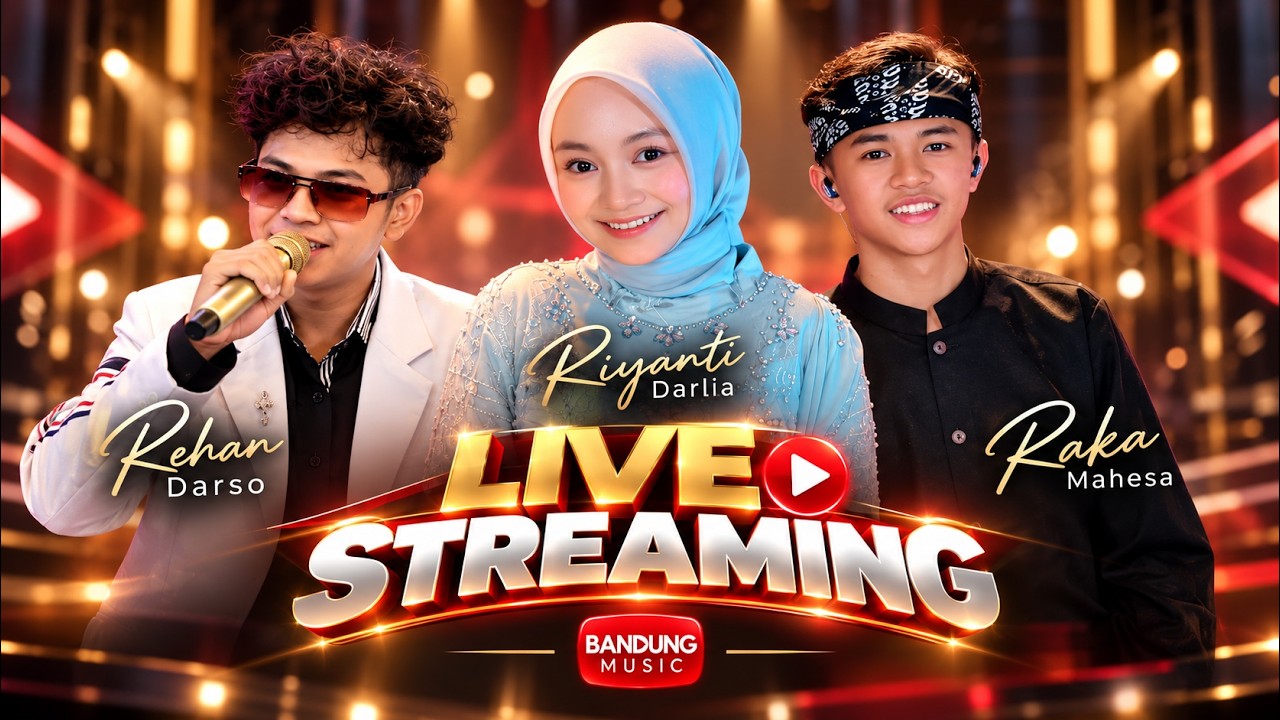 🔴 LIVE ! Rehan Darso • Raka Mahesa • Riyanti Darlia | Bandung Music