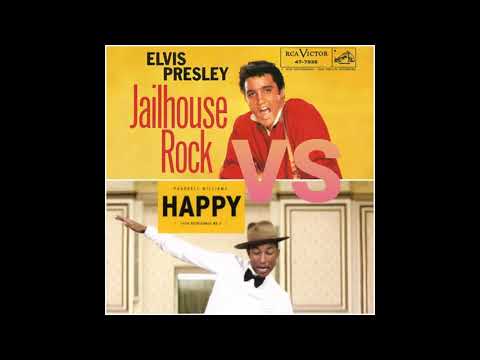 ELVIS PRESLEY VS. PHARRELL WILLIAMS - "HAPPY JAILHOUSE ROCK" (RICCARDO LODI MASHUP)
