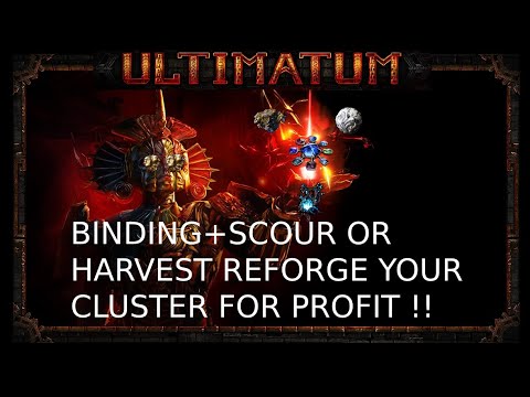 PoE [3.14] - Crafting on a budget : Brand Clusters turn 100c in 1ex!  45% profit margin
