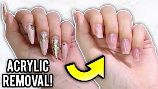 Remove Acrylic Nails At Home: Step By Step How-To Tutorial