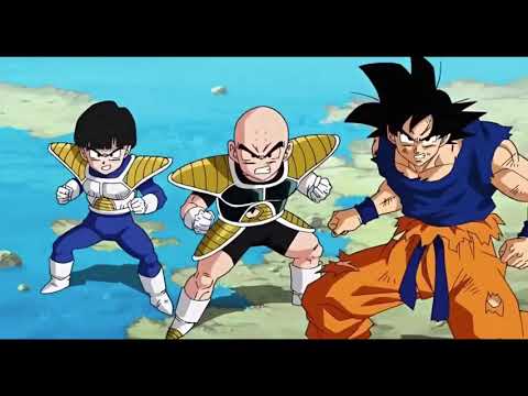 Goku SSJ vs Frieza (REMASTERED) ENG DUB🔥