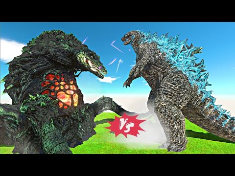 Epic War | Godzilla 2021 vs Biollantte - Animal Revolt Battle Simulator