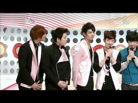 2AM - Comeback interview @ SBS Inkigayo 인기가요 100124