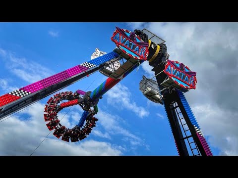 NEW Avatar Ride - Rose's Fun Fair Vlog, Figges Marsh, Mitcham! London Thing ...