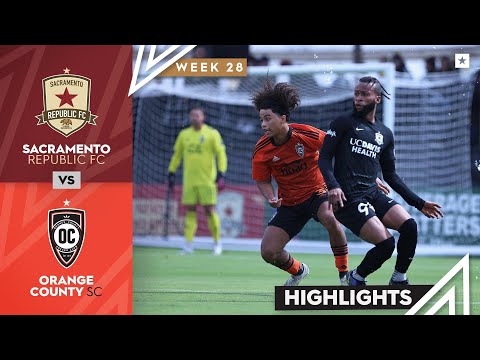 Sacramento Republic FC vs. Orange County SC - Game Highlights | 09-18-2022