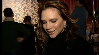 Victoria Beckham (Spice Girls)  On Set   This Groove   Music Video 2003 11 28