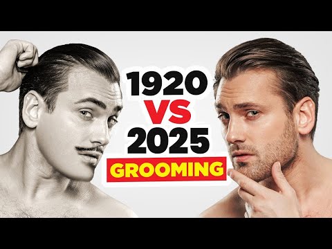 100 Years In Men's Grooming Routines |  Who Had It Better?